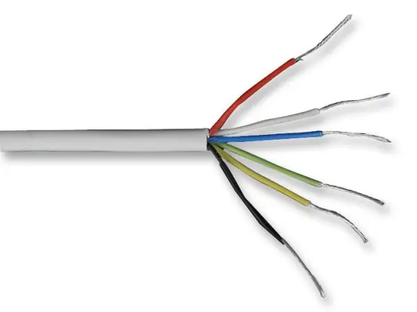 VENTCROFT SECURITY - Kabel Keselamatan 6 Teras Putih 4mm Dia. 100m Gulung