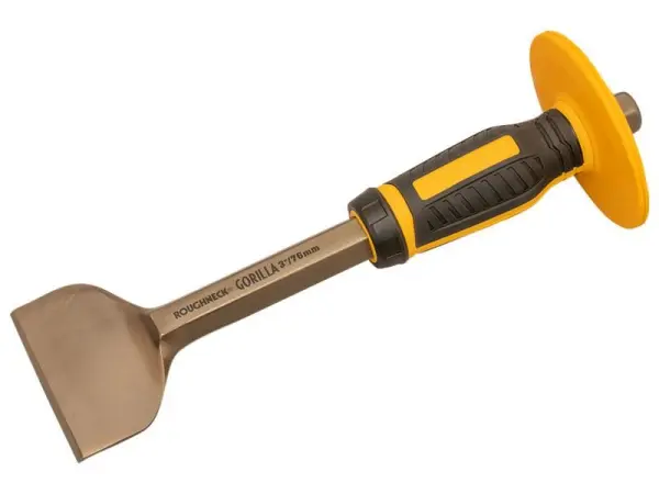 Roughneck Gorilla Ciseau à briques avec garde anti-dérapante, 76 x 279mm