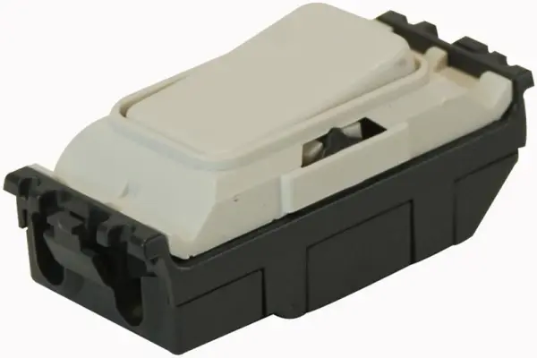 MK Grid Plus 10A 1-Way Switch, White