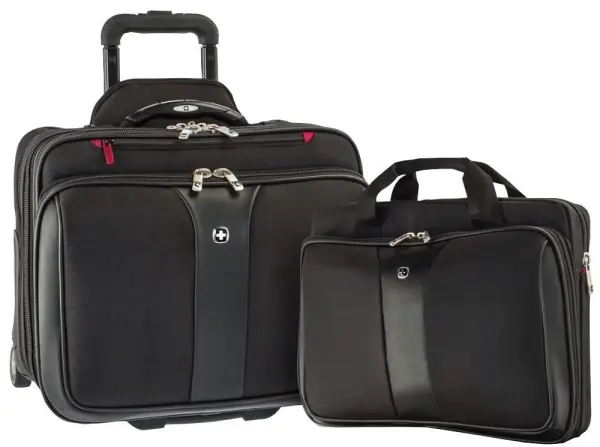 Wenger Swiss Gear 2-Piece Business Set 17in Laptop Roller Case & 15.4in Laptop