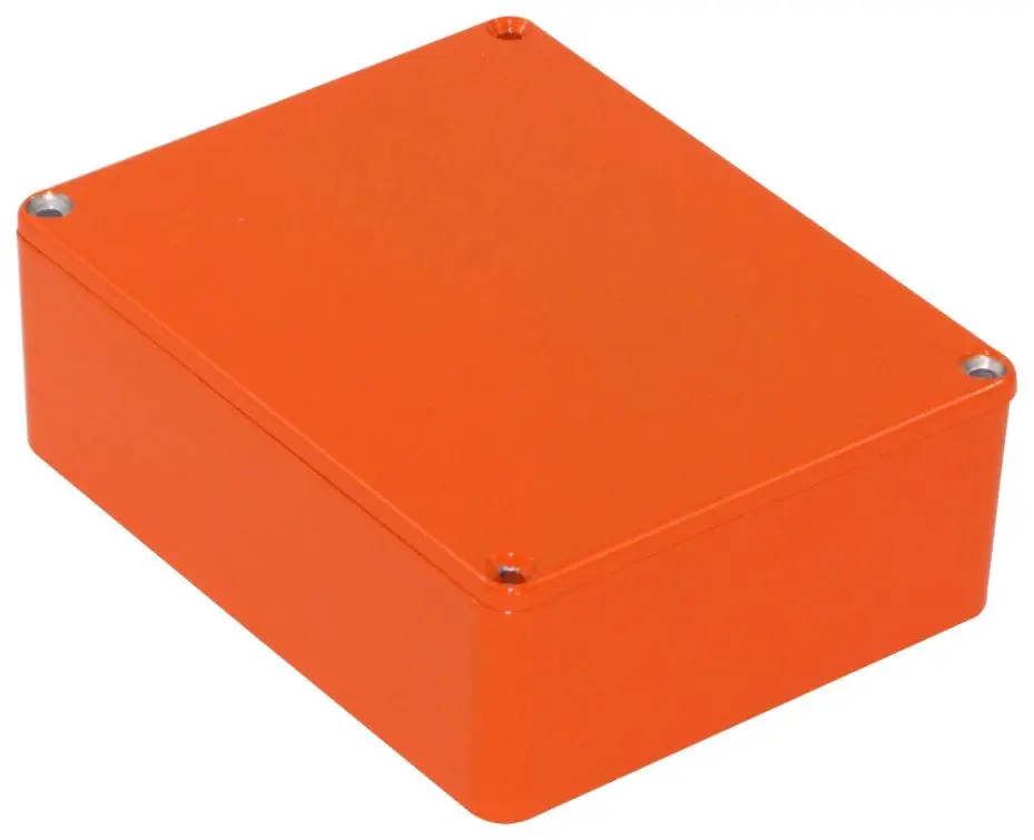 HAMMOND Caja Estanca Naranja IP54 Aluminio 120x94x42mm