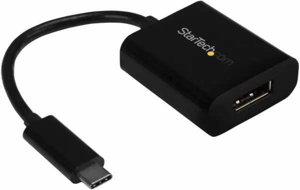 STARTECH Adaptador USB-C a DisplayPort 4K, Negro