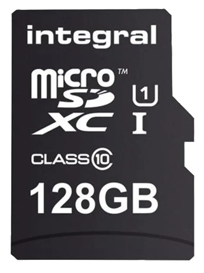INTEGRAL - Kad Memori MicroSDHC Kelas 10 U1 80MB/s, 128GB