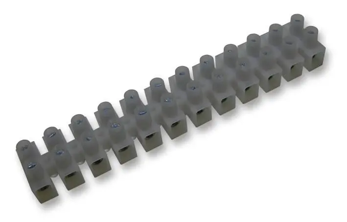 Bloc de jonction HiLo 12 voies, 32A, contacts en laiton