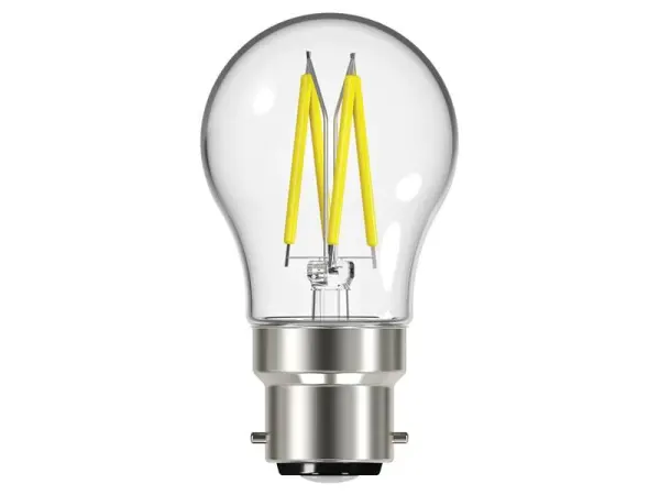 Lampadina LED Golf Filament Energizer, B22, Bianco Caldo 470 lm, 4W