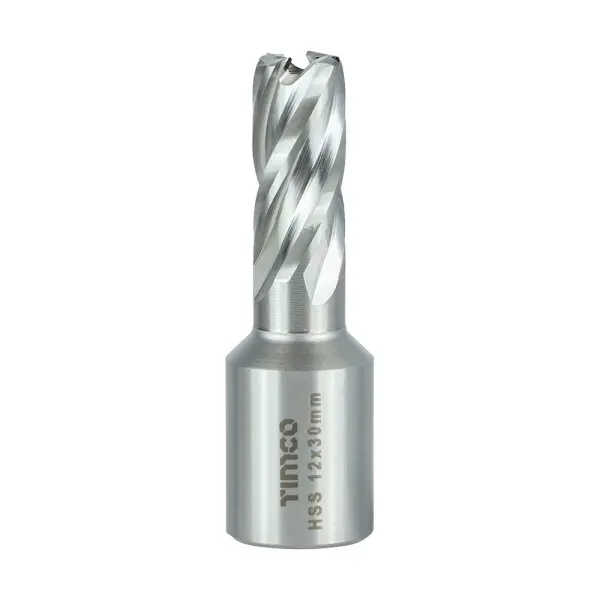 Timco Short Broaching Cutter 12 x 30mm for Heavy Gauge Materials