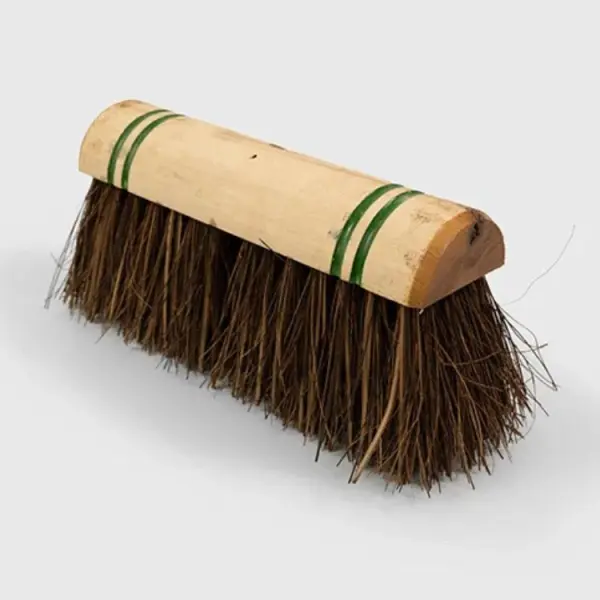 Head Only 12'' Bassine Yard Broom Head, Threaded, 879 g