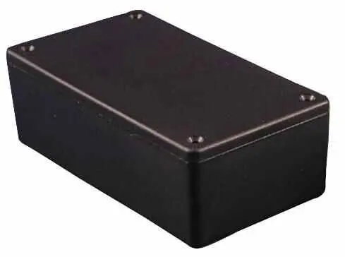 Hammond Caja Protectora IP54 Negra de ABS Retardante de Llama 100x51x22mm