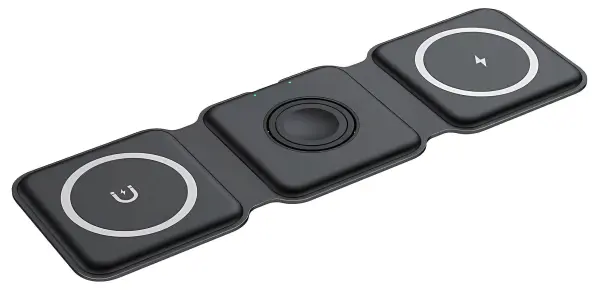 Groov-e Triton 3-in-1 Foldable Wireless Charging Station