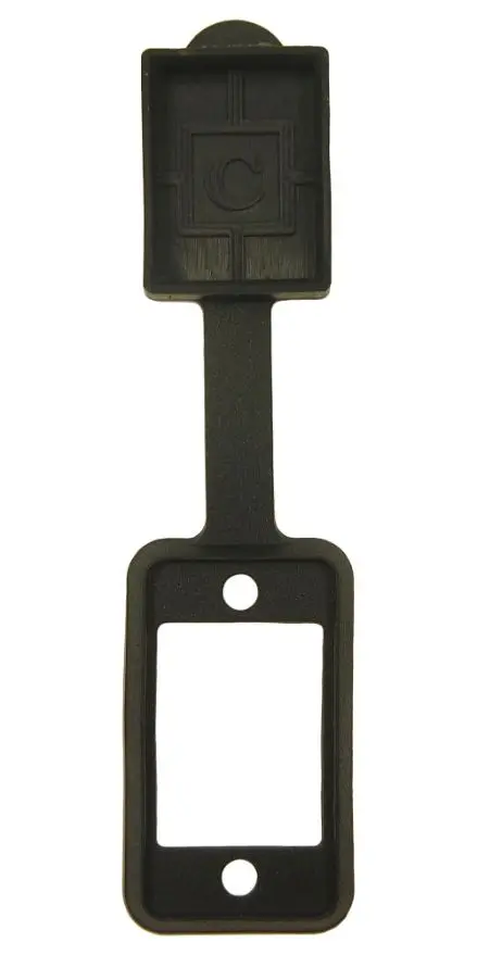 CLIFF Bevelled Edge Gasket -  Black, No Dust Cover, Silicone