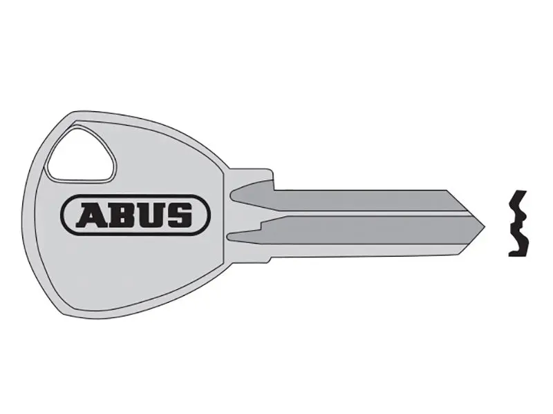 ABUS Llave NW3 para Candados Serie 65, Modelo 65/40+45 70/45