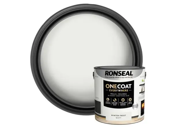 Ronseal Vernice One Coat Everywhere 2,5L - Winter Frost