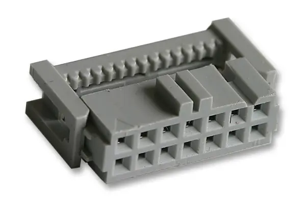 3M 14-Way IDC Socket, Bump & Clip, Polarised