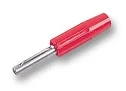 Deltron Enclosures Červený konektor 4mm, pro kabelové uchycení, 10A