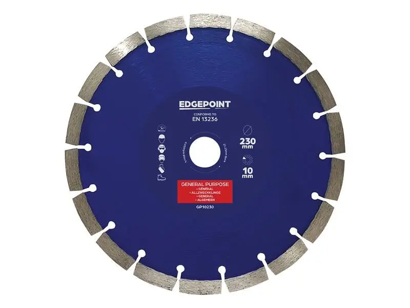 EdgePoint General-Purpose Diamond Blade 230mm, 10mm Segments