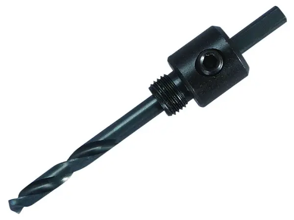 LENOX 4L T2 Arbor with Pilot Drill, Hardened Steel, 14.3-30.2mm