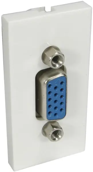 PRO SIGNAL SVGA Female to Female Euro Module, 50 x 25mm with 0.2m Pigtail