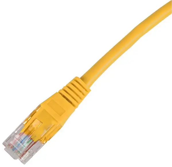 CONNECTIX כבל רשת Cat5e UTP צהוב, 20 מטר