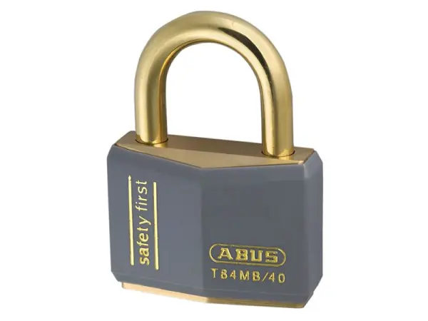 ABUS T84MB Cadeado Antiferrugem Cinzento 40mm