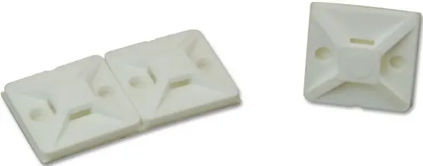 HELLERMANNTYTON Base per Fascette, Nylon 6.6, 4.1mm, Confezione da 50