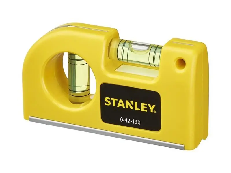 STANLEY Magnetic Horizontal/Vertical Pocket Level, 87mm