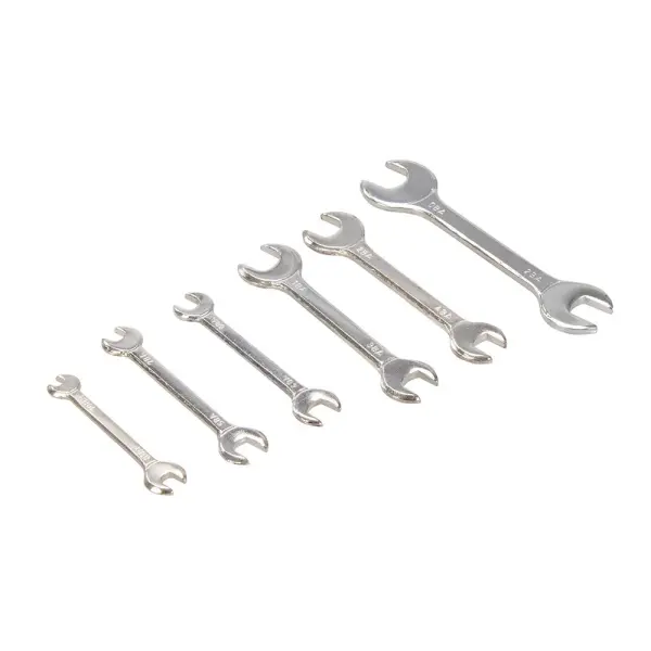 King Dick Miniature Open-End Spanner Set, 6-Piece, 0BA-10BA