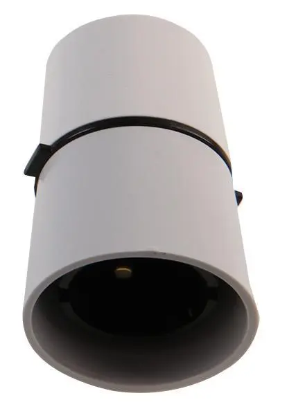 VOLEX ACCESSORIES Douille luminaire à baïonnette blanche avec serre-câble