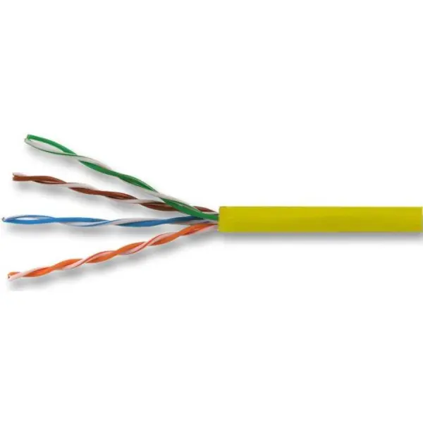 PRO POWER Cat6 LSOH Network Cable 305m - Yellow