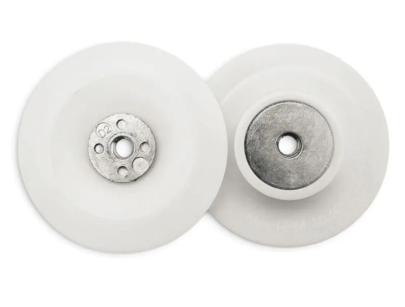 Flexipads World Class 각도 그라인더 패드, 화이트, 100mm (4인치), M10 x 1.50