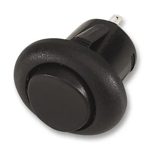 Multicomp Pro R13 SPST Rocker Switch, Black, 250V AC, 3A – Panel Mount