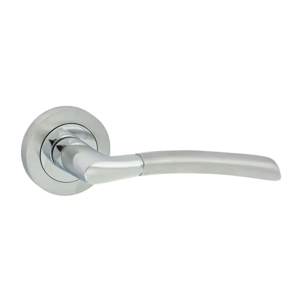 Timco Pemegang Lever Ros Shavington, Krom Polished & Satin, 51mm