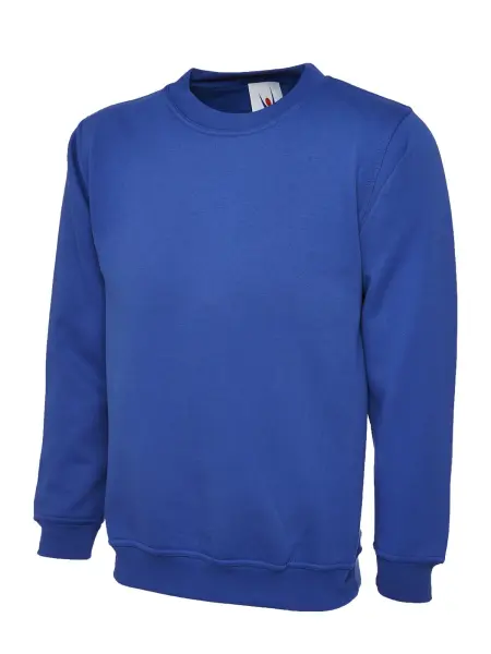 Uneek Classic Sweatshirt - 50% Πολυεστέρας 50% Βαμβάκι - Royal - 2XL