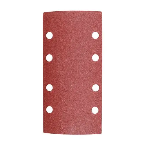 Timco 1/3 Sanding Sheets, 120 Grit, Aluminium Oxide, Punched (93 x 185mm, 5-Pk)