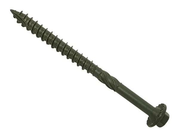 ForgeFix 木材固定用ネジ 防腐処理対応 6.3x100mm 20本入