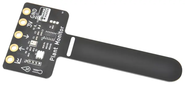 MONKMAKES Plant Monitor with Soil Moisture, Temperature & Humidity Sensor