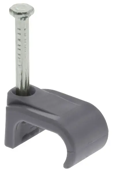 Q-CRIMP Twin & Earth Cable Clips - Grey 2x 2.5mm