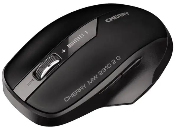 CHERRY MW 2310 2.0 Souris Sans Fil, Noir, Portée 10m, DPI Réglable