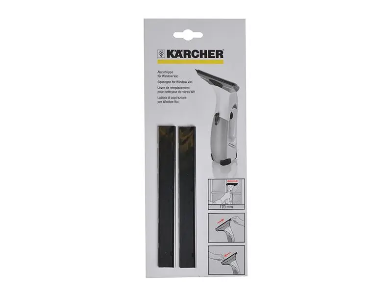 Kärcher 170mm 窓用ワイパーブレード交換用セット（2枚入り）