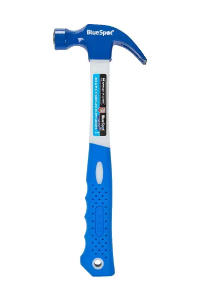 Blue Spot Tools - Σφυρί με Γάντζο από Υαλοβάμβακα, 8oz, 225g