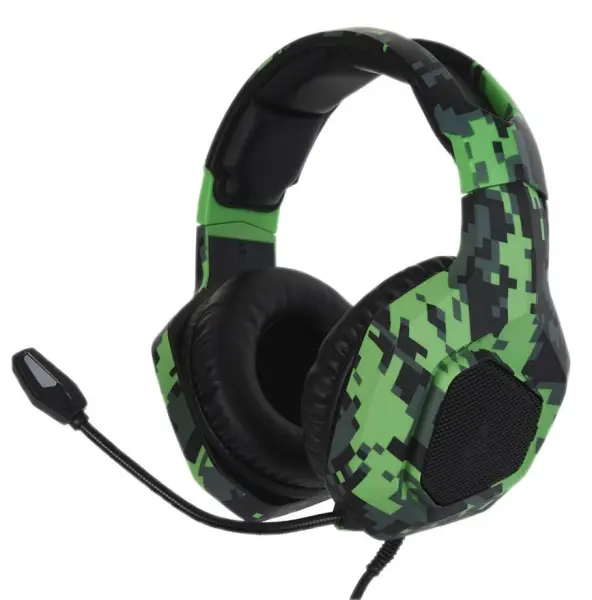 SUREFIRE Skirmish Stereo Gaming Headset, Green Camouflage
