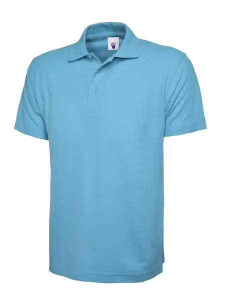 Uneek Polo Activo Unisex - 50% Poliéster 50% Algodón - Azul Cielo - 2XL