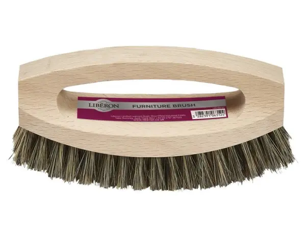 Liberon Soft Bristle Furniture Brush for Wax Polishing