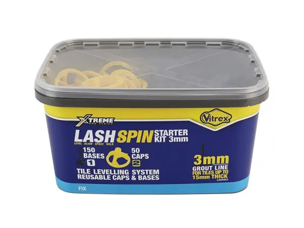 Vitrex LASHSPIN - Kit de démarrage extensions de cils 3mm