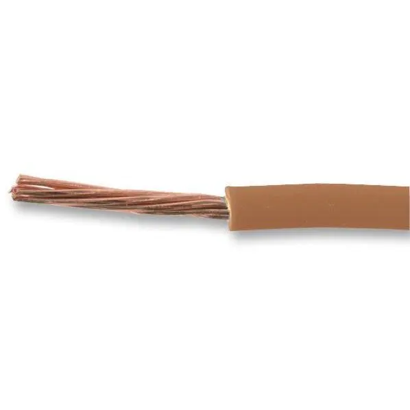 PRO POWER Low Smoke Zero Halogen (LSZH) Conduit & Trunking Cable, BS7211, 2.5mm - Brown