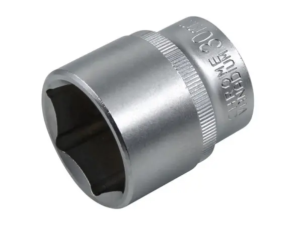 Faithfull Hex Sockets, 1/2in Drive - 30mm