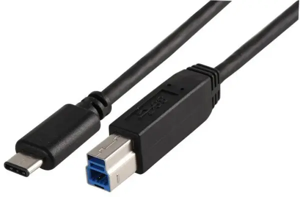 Pro Signal USB-C na USB 3.1 Gen 2 B kabel, 1 m, černý