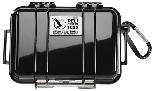 PELI Micro Case, Black - 162mm x 121mm x 54mm