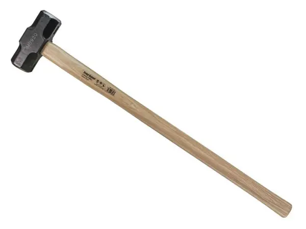 Faithfull Contractor's Sledge Hammer, Hickory Handle, 4.54kg (10 lb)