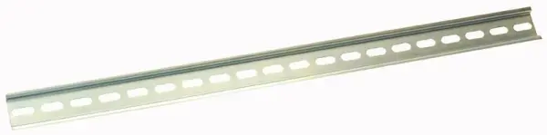 HELLERMANNTYTON 0.5m Slotted Top Hat DIN Rail