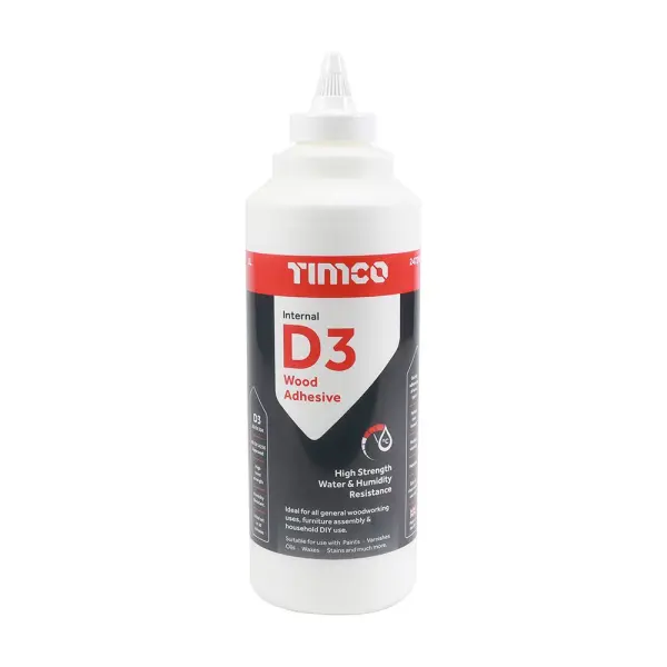 Timco - Colle à bois D3 - 1 L